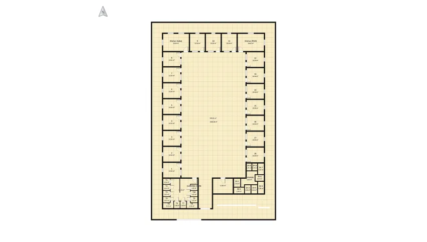 New Accommodation floor plan 1726.31