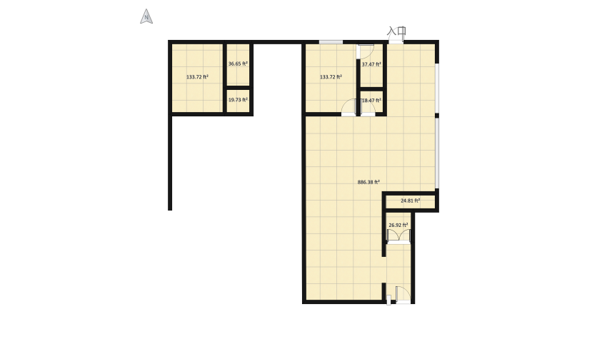 my house floor plan 158.69