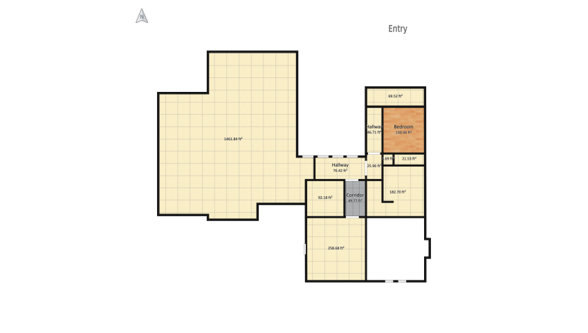 Agate House floor plan 615.33