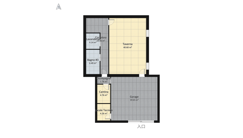 Mattia Coltri - Appartamento Unico floor plan 255.72