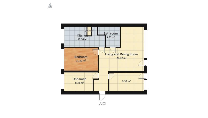 mieszkanie 13_copy floor plan 81.65