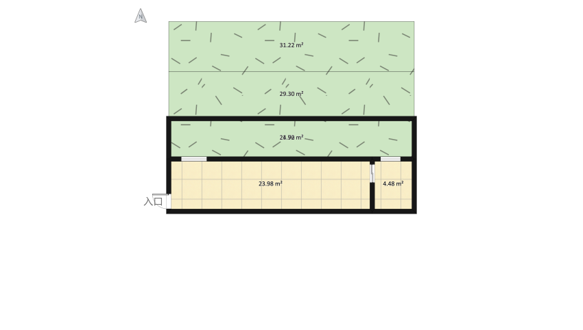 Proyecto  Contenedor- Residencia Estudiantil floor plan 143.11