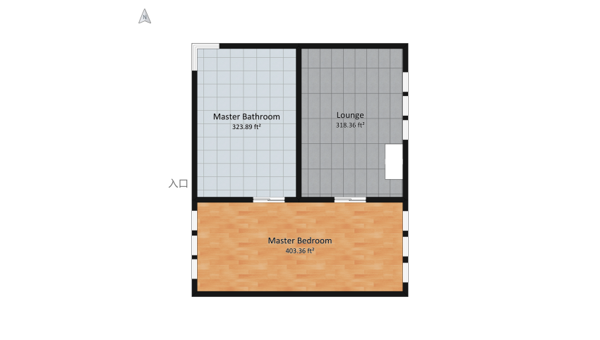 rustic house floor plan 264.4
