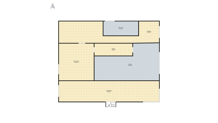 Casa Neutra floor plan 2460.44