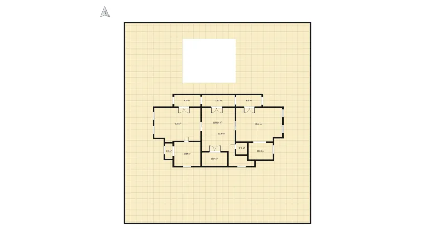 Moroccan Villa floor plan 1607.43