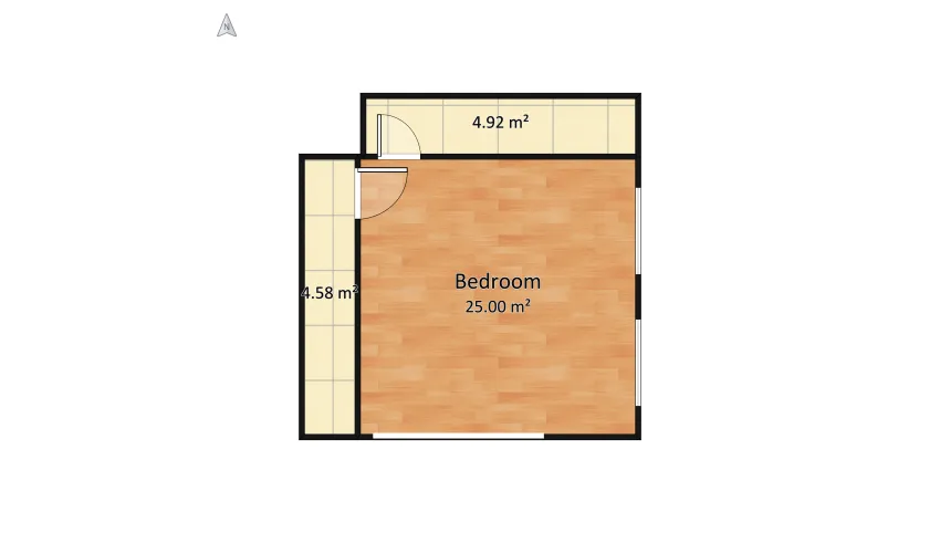 vivi Magenta Room floor plan 36.72