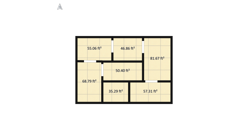 Piet Mondrian floor plan 42.32