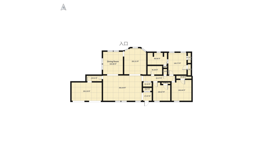 Coral Home floor plan 177.53