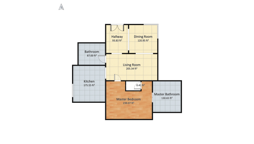 Small House floor plan 150.67