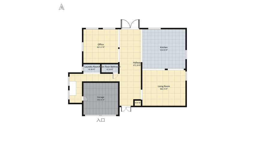 Josh's House Design floor plan 554.83