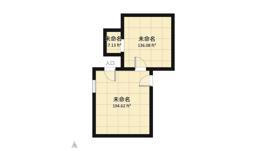 Apartment Night Home floor plan 32.32