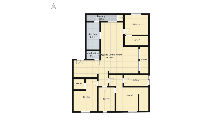 casa 24 floor plan 184.87