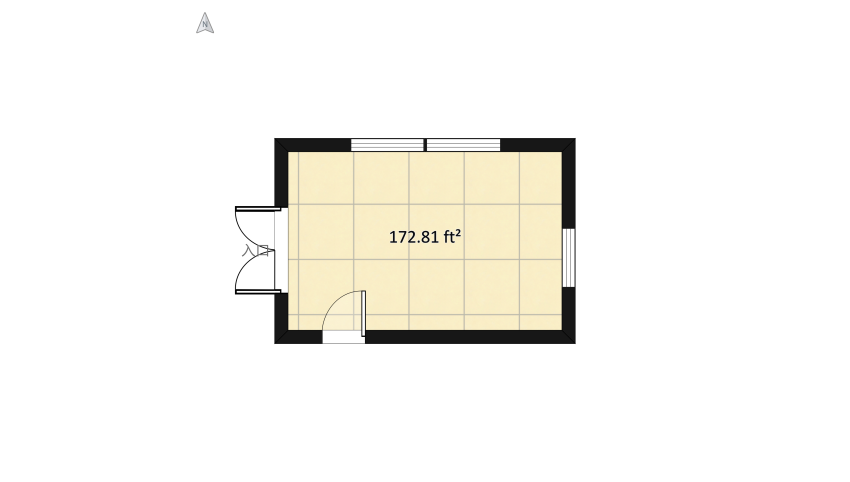 Ava's Room floor plan 18.08