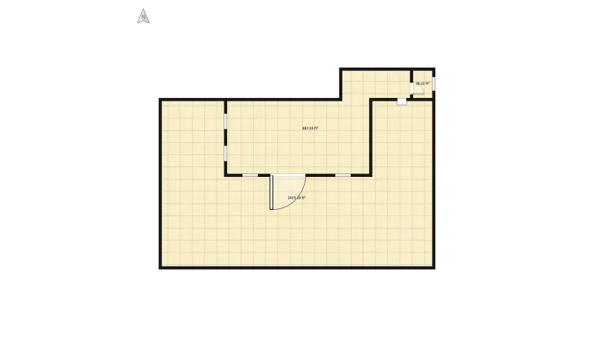 #CafeContest - Cowgirl Coffee floor plan 327.57