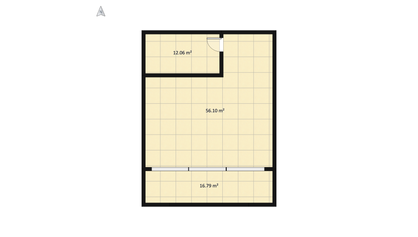 village house floor plan 186.68
