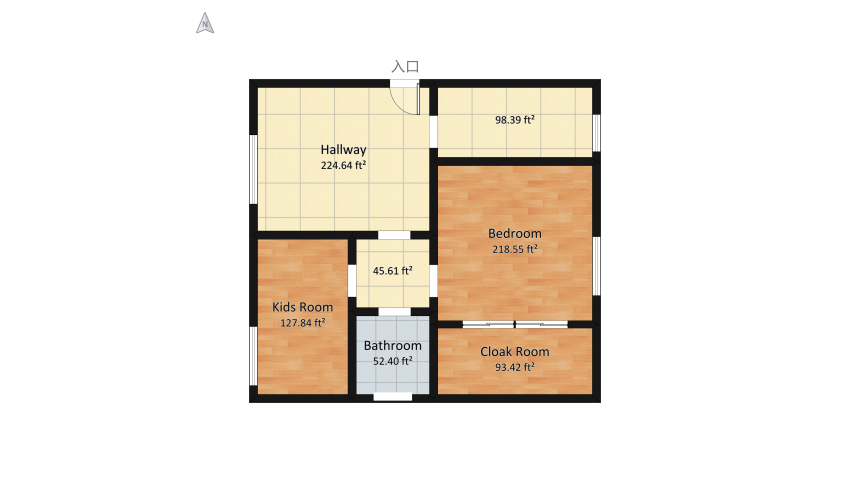 A05 floor plan 91.51