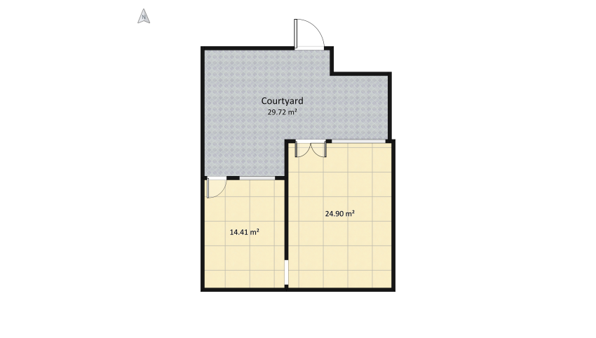 JARDIN/PATIO floor plan 73.66