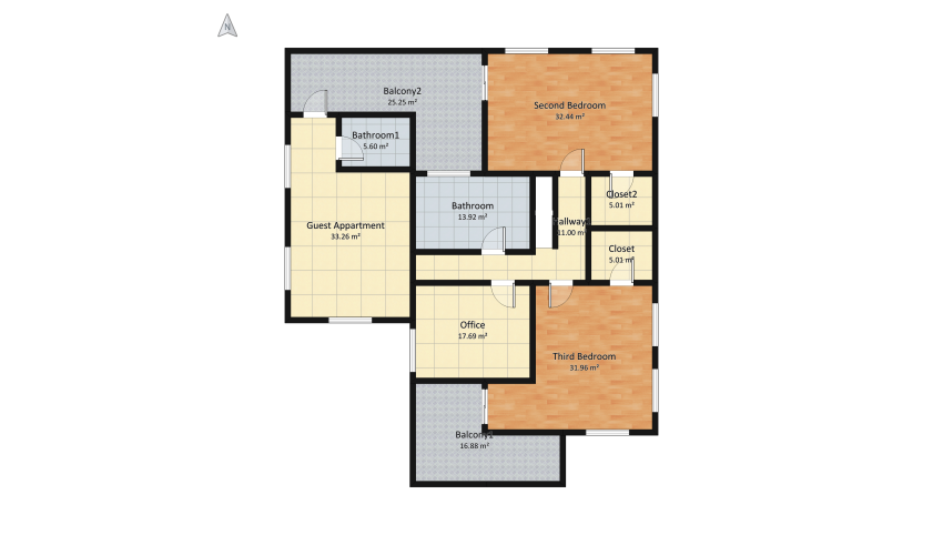 Suburban Family Home floor plan 1293.03