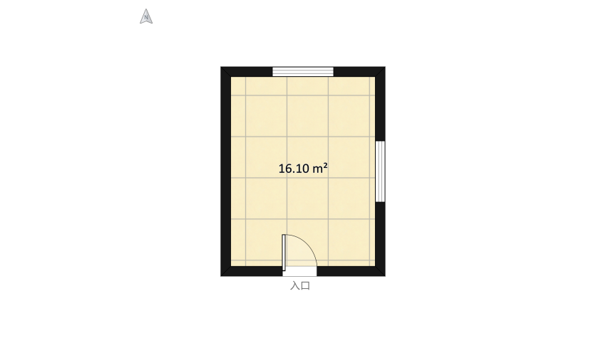 My Bedroom floor plan 18.11