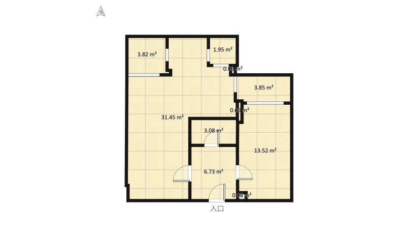 TANJA floor plan 71.99