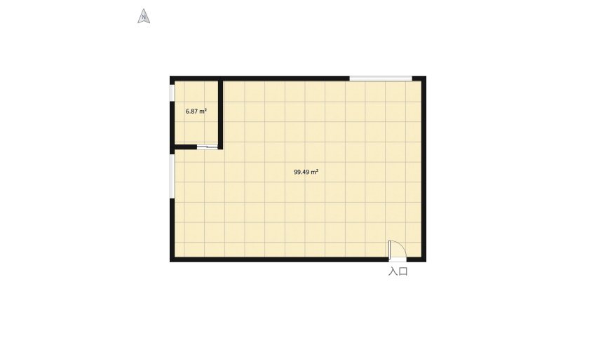 Loft Apartment 112m²/1200ft² floor plan 112.82