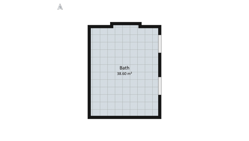 Bathroom high rise building floor plan 41.71