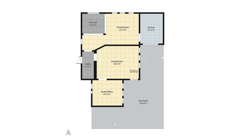 maisonette aka townhouse floor plan 448.11