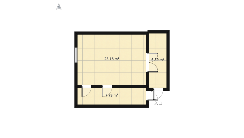 Black BedRoom floor plan 42.91