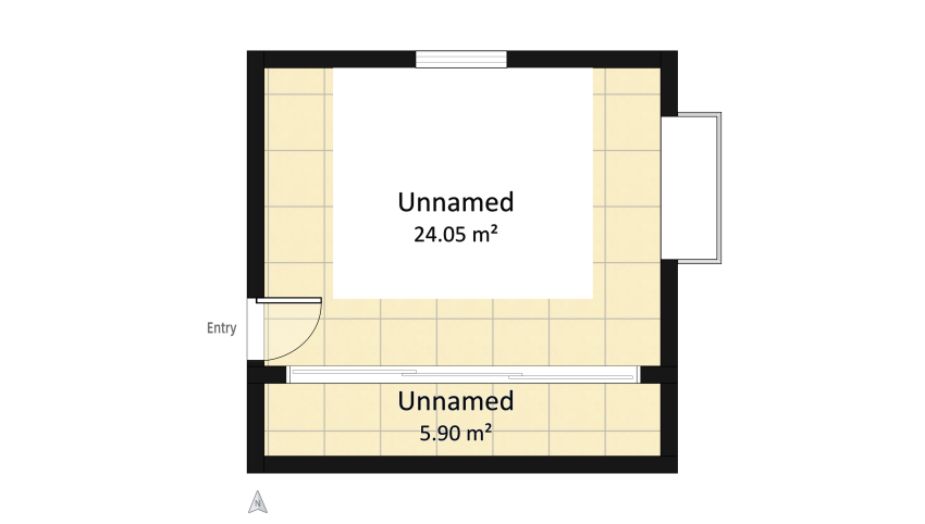 Room floor plan 29.96