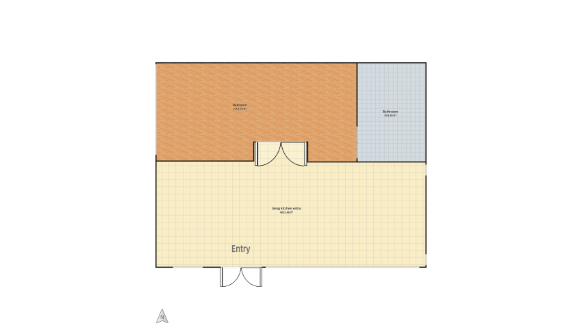 luxury apartment floor plan 698.1