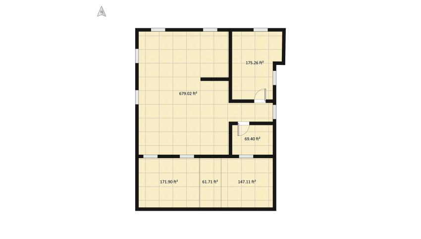 old floor plan 132.94