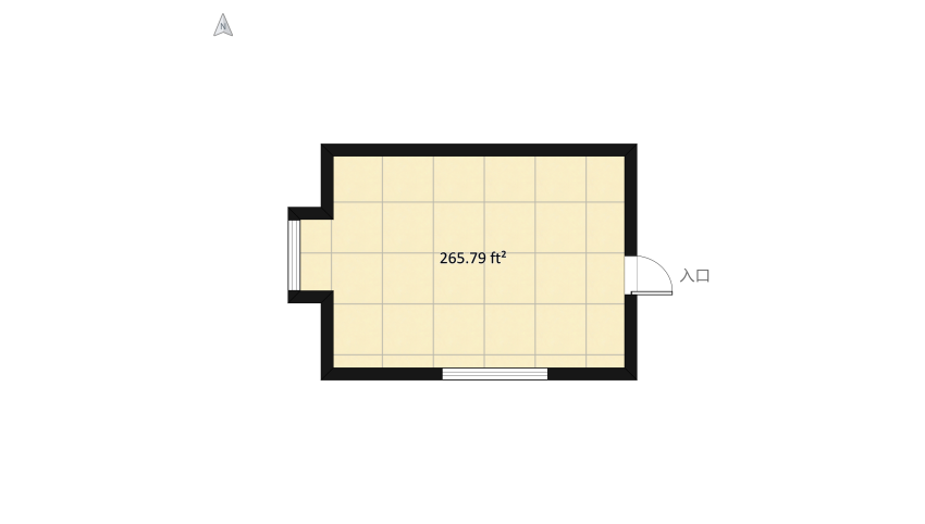 Комната для девушки "Май" floor plan 27.28
