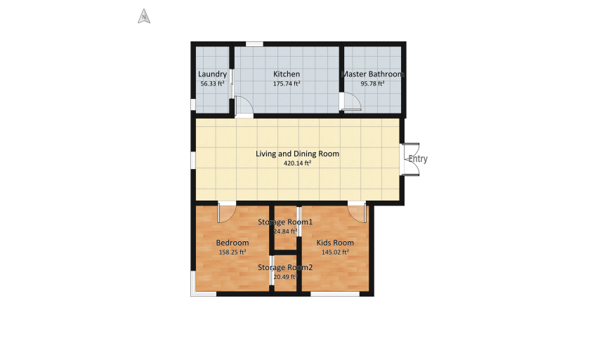 Ben house floor plan 115.32