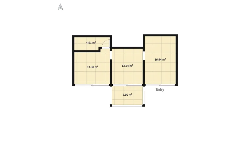 Refúgio floor plan 61.31