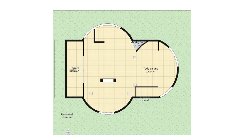 Cabañita floor plan 951.97
