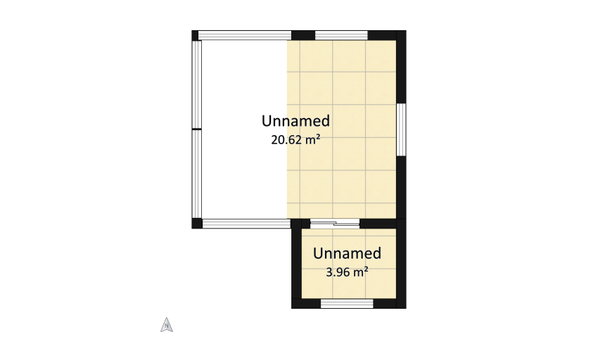 Mini house floor plan 49.25