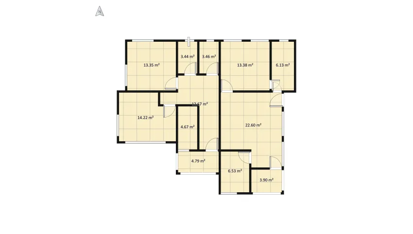 Copy of PARENT HOUSE FIRST FLOOR floor plan 120.72