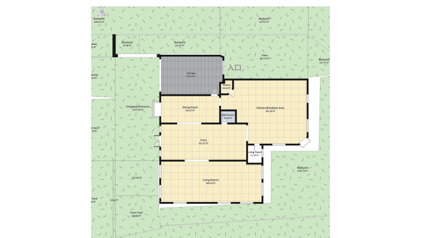 Hilltop Home floor plan 2794.55