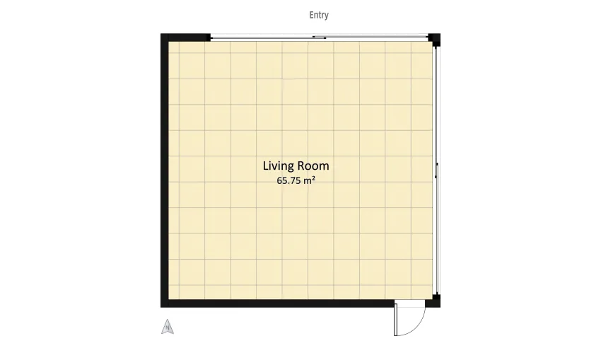 Surrealistic living room floor plan 65.76