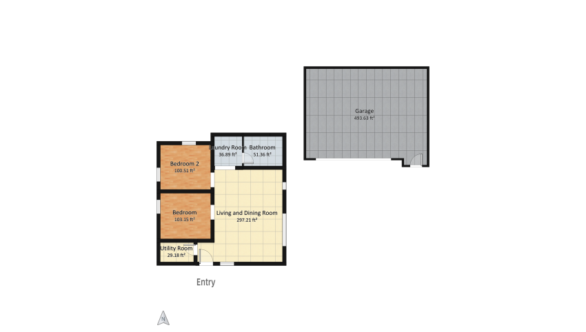 Maine Mariner’s home floor plan 688.96