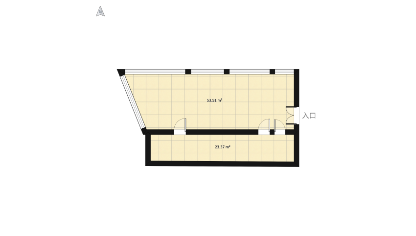 Andronache Office_Industrial Design floor plan 89.28