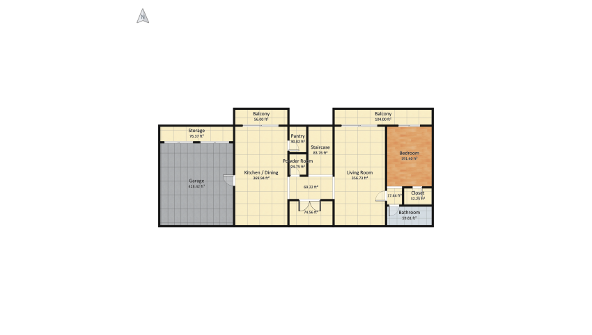 Damian Hall - Ground Floor floor plan 200.64