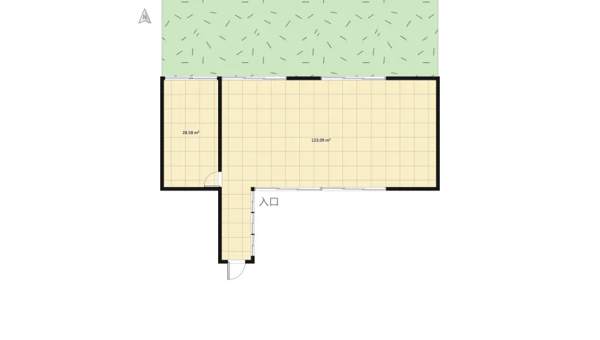 casa moderna de campo floor plan 533.05