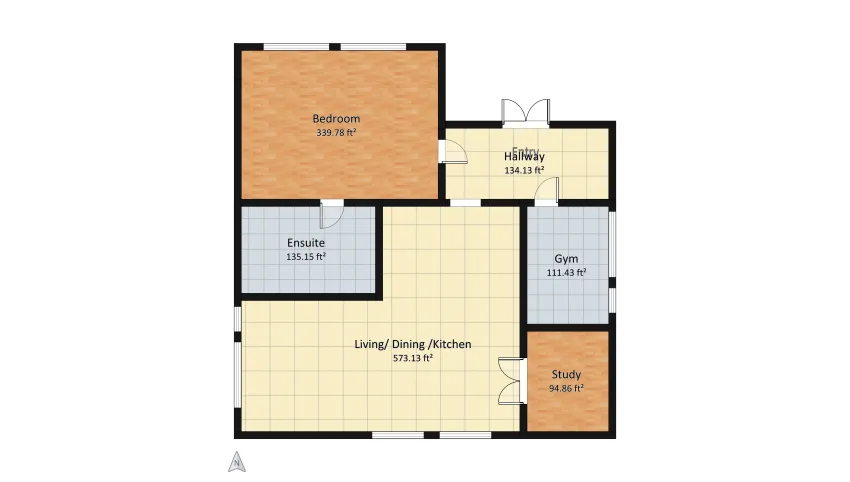11 | Oceanside Apartments floor plan 129