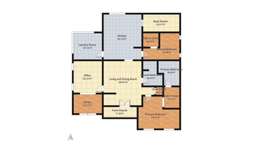 Simple Home floor plan 203.2