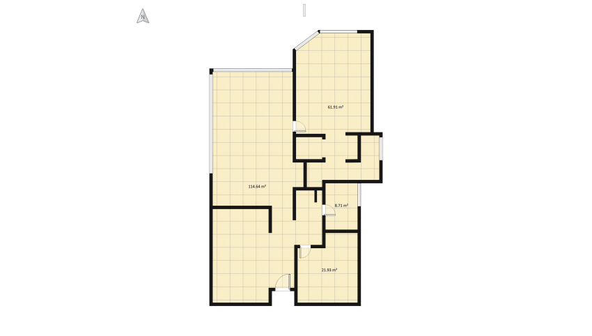Condo floor plan 224.66