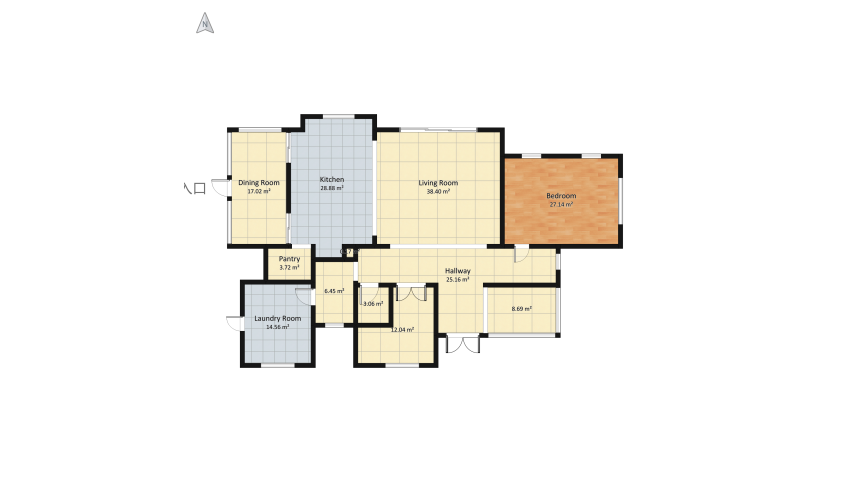 Modern Home floor plan 208.39