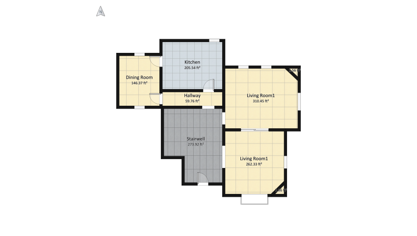 Victorian House floor plan 255.36