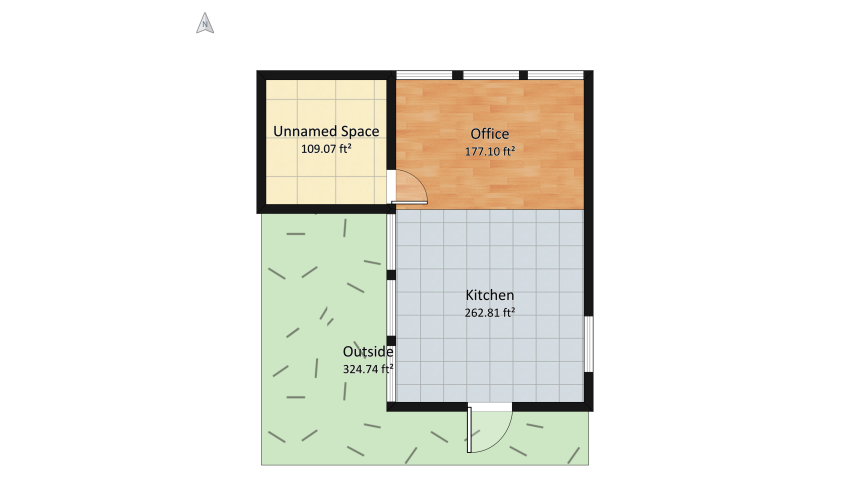 MODERN LOFT floor plan 102.98