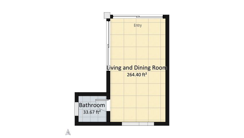 Mother-in-Law Tiny Home floor plan 27.7